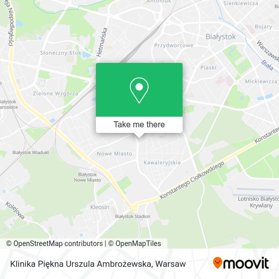 Klinika Piękna Urszula Ambrożewska map