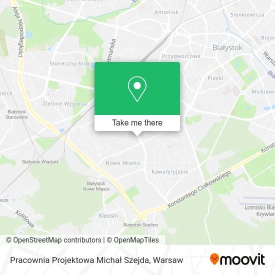 Pracownia Projektowa Michał Szejda map