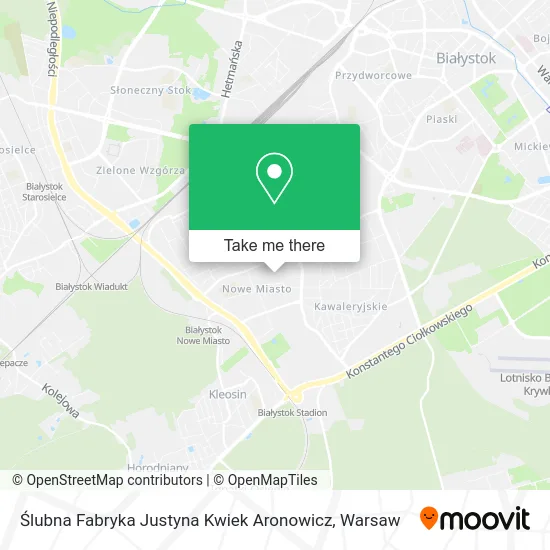 Карта Ślubna Fabryka Justyna Kwiek Aronowicz
