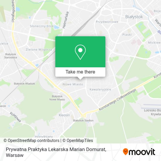 Prywatna Praktyka Lekarska Marian Domurat map