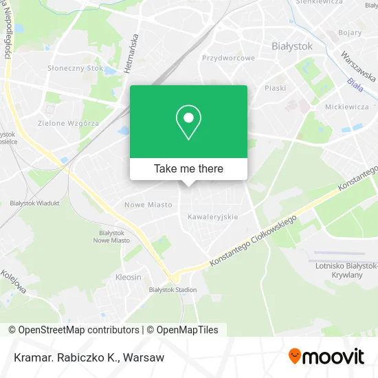 Kramar. Rabiczko K. map