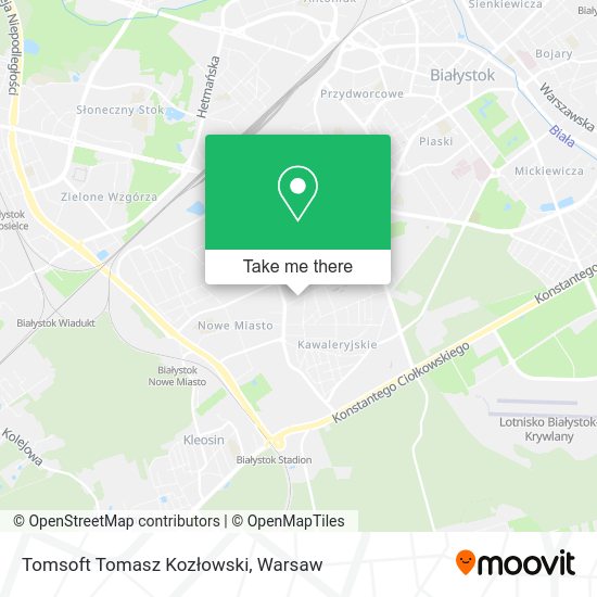 Tomsoft Tomasz Kozłowski map