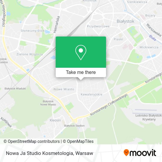 Nowa Ja Studio Kosmetologia map