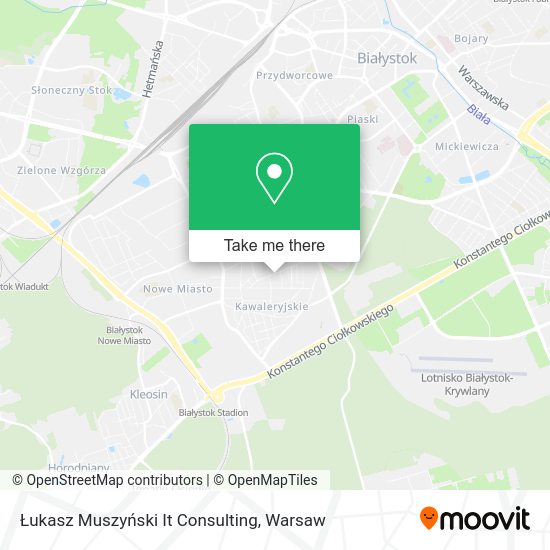 Łukasz Muszyński It Consulting map