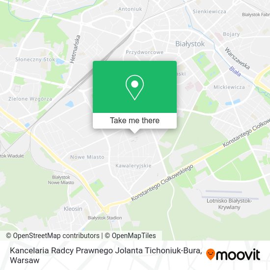 Kancelaria Radcy Prawnego Jolanta Tichoniuk-Bura map