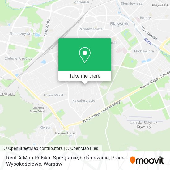 Rent A Man Polska. Sprzątanie, Odśnieżanie, Prace Wysokościowe map