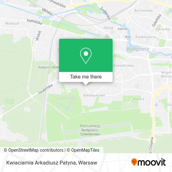 Kwiaciarnia Arkadiusz Patyna map
