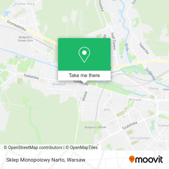 Sklep Monopolowy Narto map