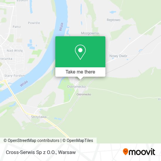 Cross-Serwis Sp z O.O. map