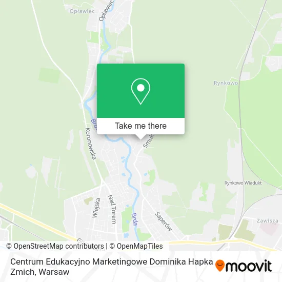 Карта Centrum Edukacyjno Marketingowe Dominika Hapka Zmich