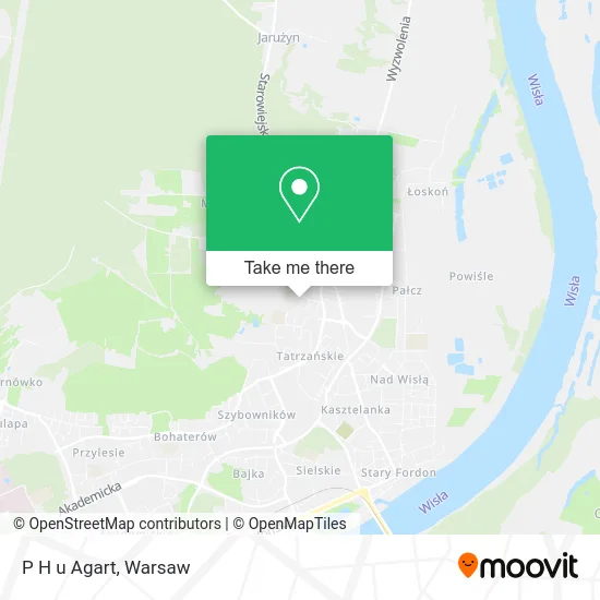 Карта P H u Agart