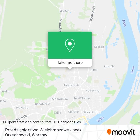 Przedsiębiorstwo Wielobranżowe Jacek Orzechowski map