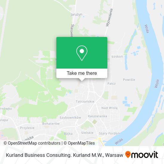 Kurland Business Consulting. Kurland M.W. map