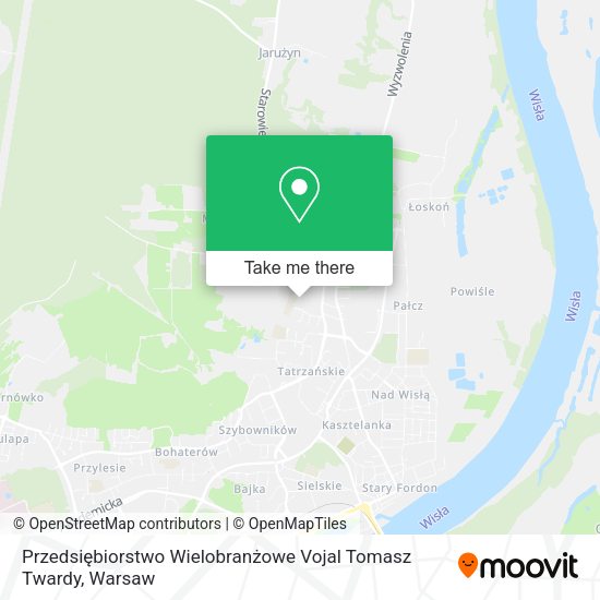 Przedsiębiorstwo Wielobranżowe Vojal Tomasz Twardy map