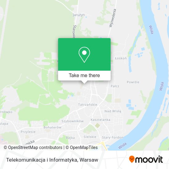 Telekomunikacja i Informatyka map