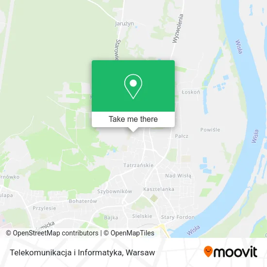 Карта Telekomunikacja i Informatyka