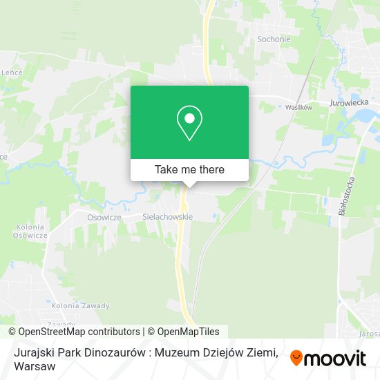 Jurajski Park Dinozaurów : Muzeum Dziejów Ziemi map