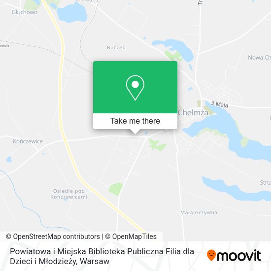 Powiatowa i Miejska Biblioteka Publiczna Filia dla Dzieci i Młodzieży map