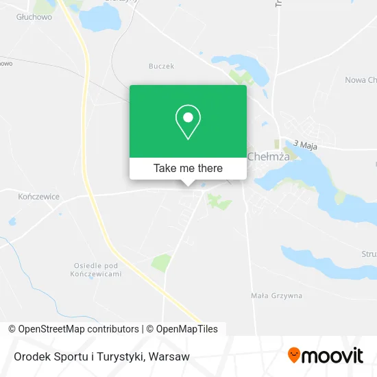 Карта Orodek Sportu i Turystyki