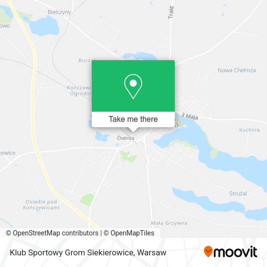 Klub Sportowy Grom Siekierowice map