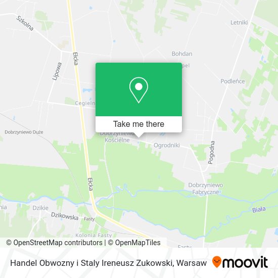 Handel Obwozny i Staly Ireneusz Zukowski map