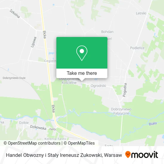 Карта Handel Obwozny i Staly Ireneusz Zukowski