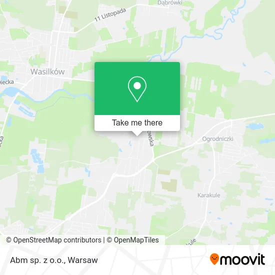 Карта Abm sp. z o.o.
