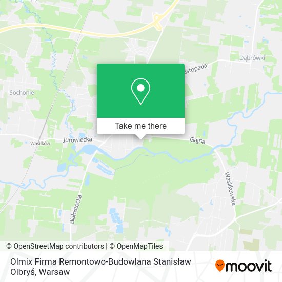 Olmix Firma Remontowo-Budowlana Stanisław Olbryś map