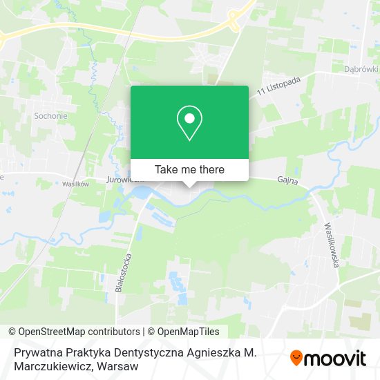 Prywatna Praktyka Dentystyczna Agnieszka M. Marczukiewicz map