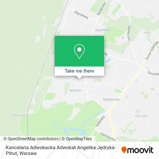 Kancelaria Adwokacka Adwokat Angelika Jędryka-Pihut map