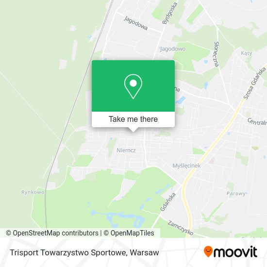 Trisport Towarzystwo Sportowe map