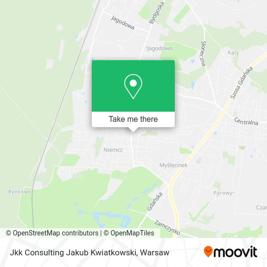 Jkk Consulting Jakub Kwiatkowski map