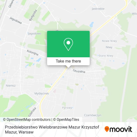 Przedsiebiorstwo Wielobranzowe Mazur Krzysztof Mazur map