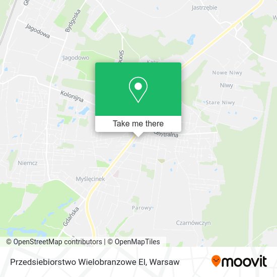 Przedsiebiorstwo Wielobranzowe El map