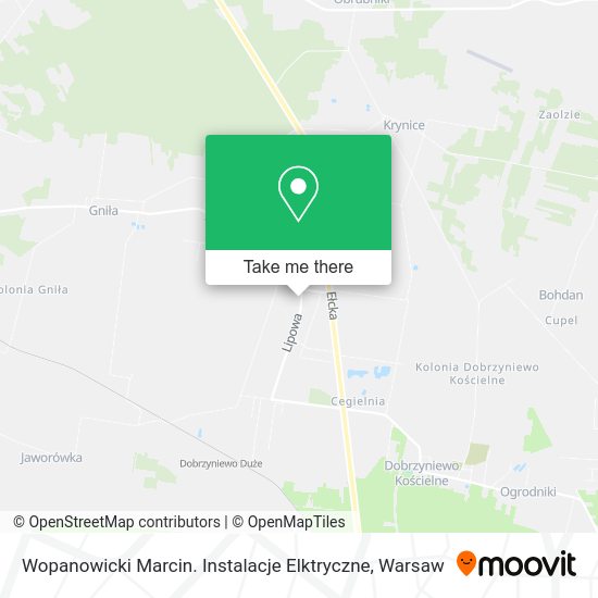 Wopanowicki Marcin. Instalacje Elktryczne map