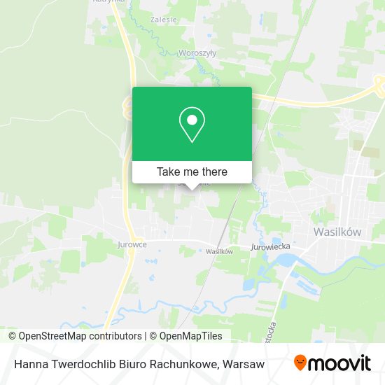 Hanna Twerdochlib Biuro Rachunkowe map