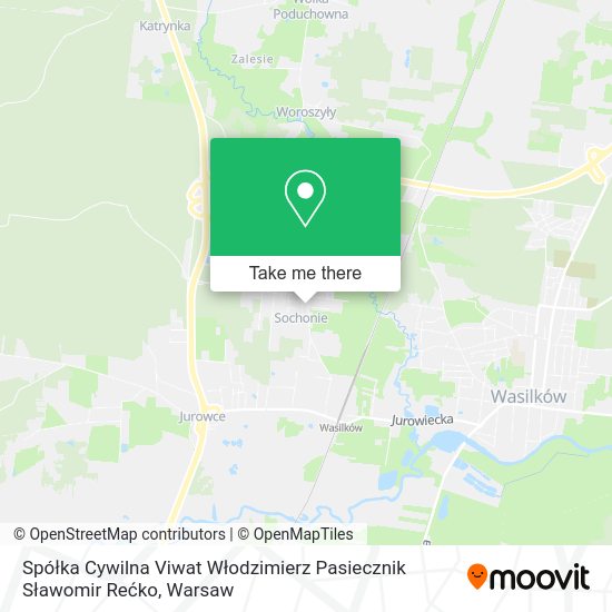 Spółka Cywilna Viwat Włodzimierz Pasiecznik Sławomir Rećko map