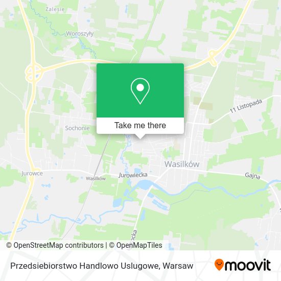 Przedsiebiorstwo Handlowo Uslugowe map