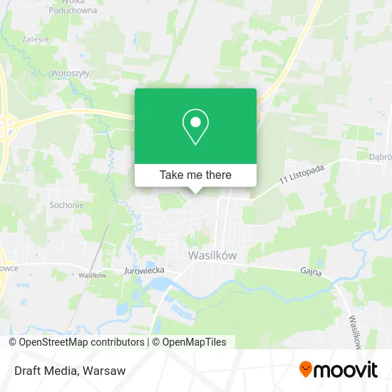 Карта Draft Media