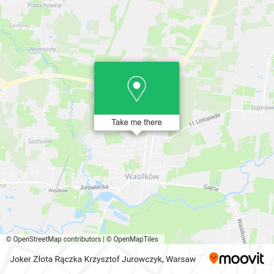 Joker Złota Rączka Krzysztof Jurowczyk map