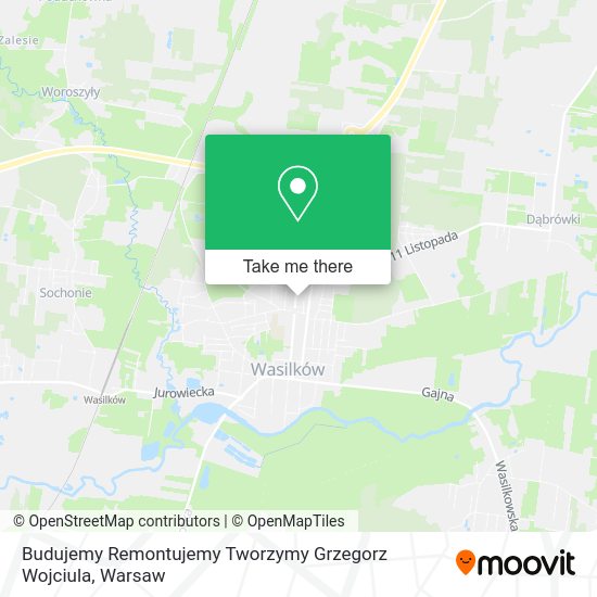 Budujemy Remontujemy Tworzymy Grzegorz Wojciula map