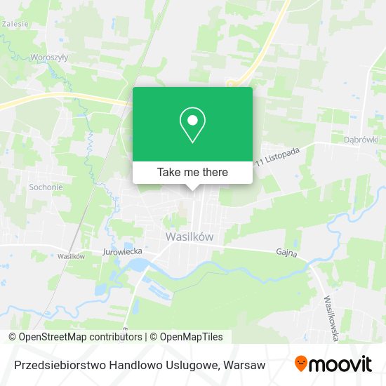 Przedsiebiorstwo Handlowo Uslugowe map