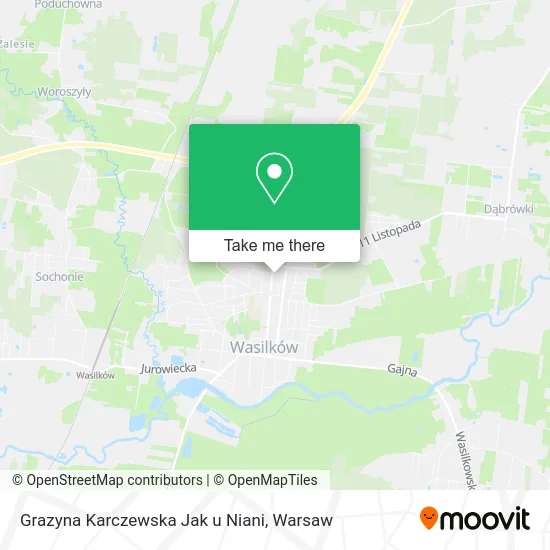 Карта Grazyna Karczewska Jak u Niani