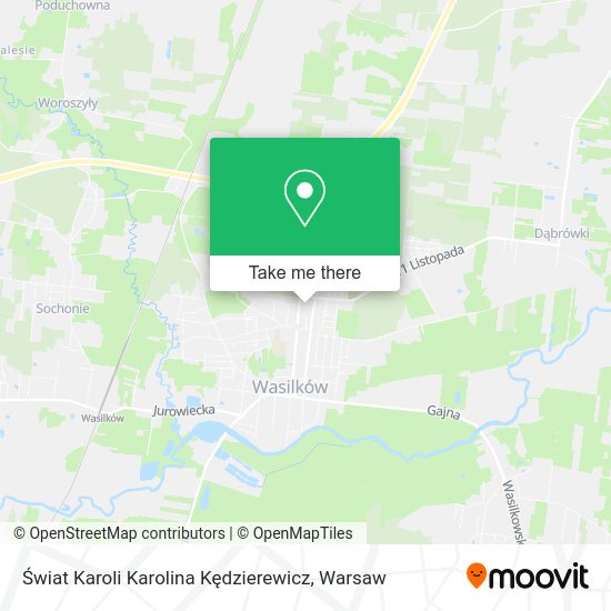 Świat Karoli Karolina Kędzierewicz map