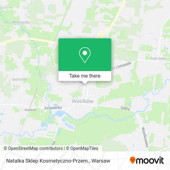 Natalka Sklep Kosmetyczno-Przem. map