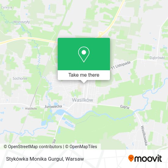 Stykówka Monika Gurgul map