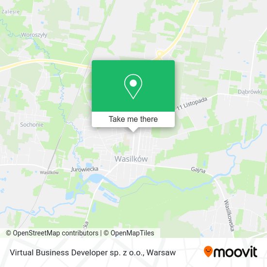 Virtual Business Developer sp. z o.o. map