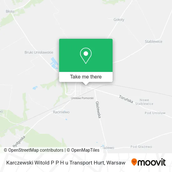 Карта Karczewski Witold P P H u Transport Hurt