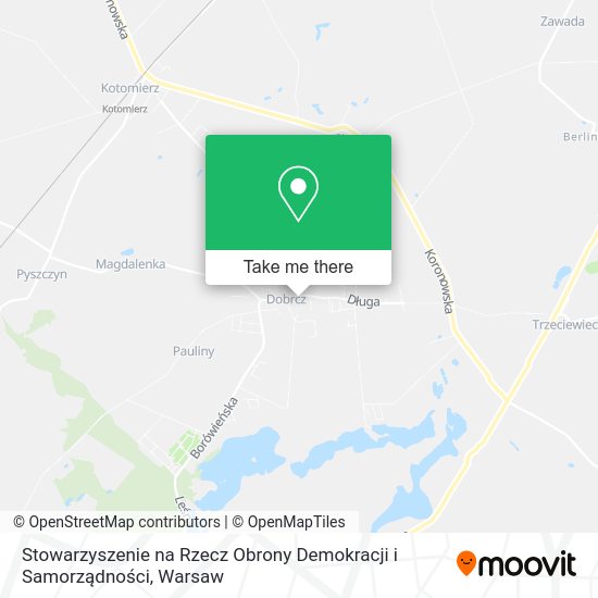 Stowarzyszenie na Rzecz Obrony Demokracji i Samorządności map