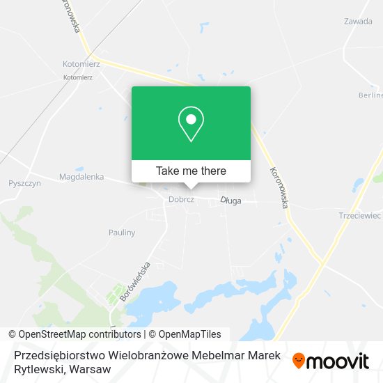 Przedsiębiorstwo Wielobranżowe Mebelmar Marek Rytlewski map